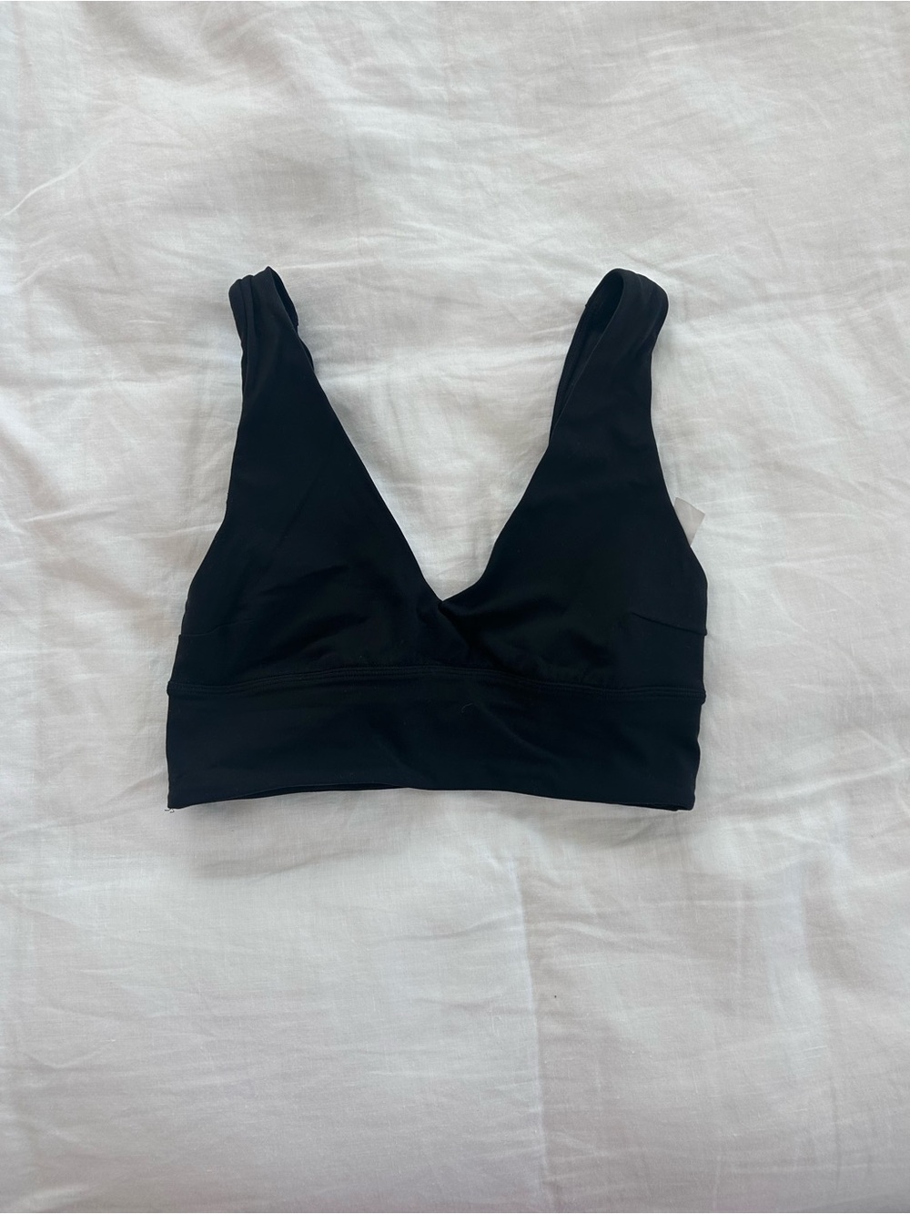 lululemon athletica alight Black V-Neck  Bralette